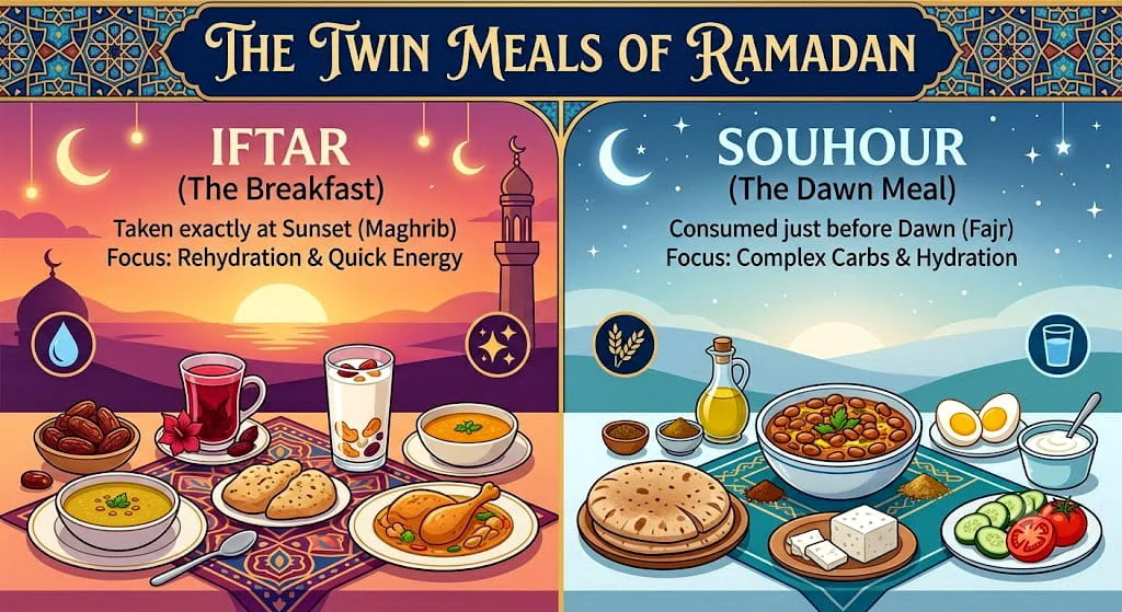 The Two Critical Meals of Ramadan