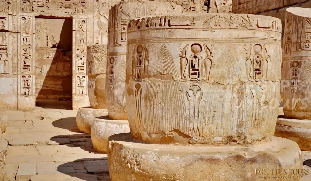 luxor temple of madinet habu ramses III 6