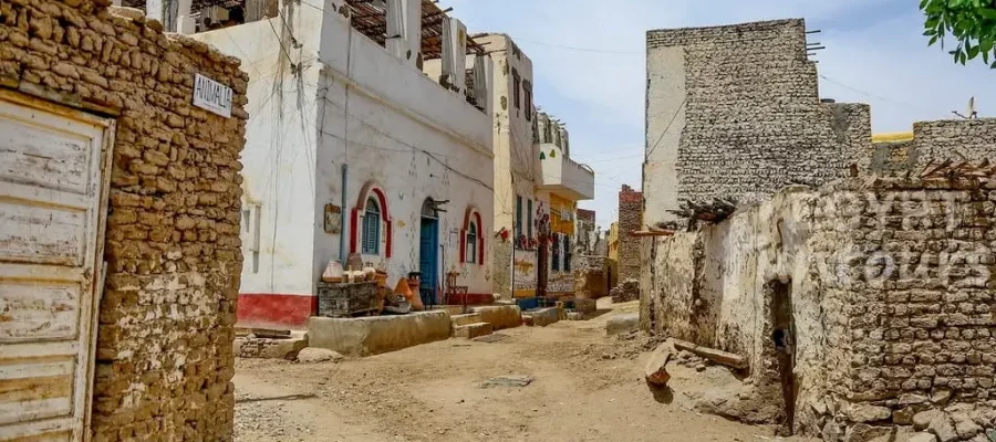 The Nubian Villages on Elephantine Island in Aswan