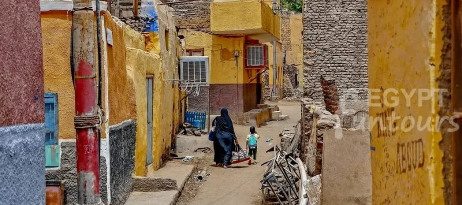 The Nubian Villages on Elephantine Island in Aswan