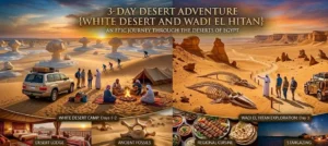 3-day Desert Adventure {White Desert and Wadi El Hitan}