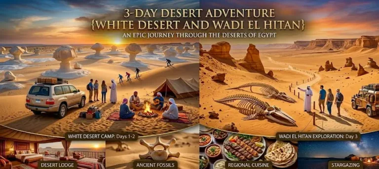 3-day Desert Adventure {White Desert and Wadi El Hitan}
