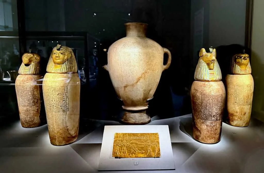 Canopic Jars of King Psusennes I