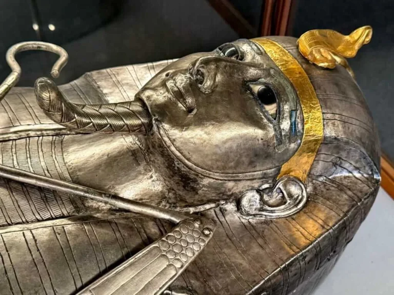 Silver Coffin of King Psusennes I