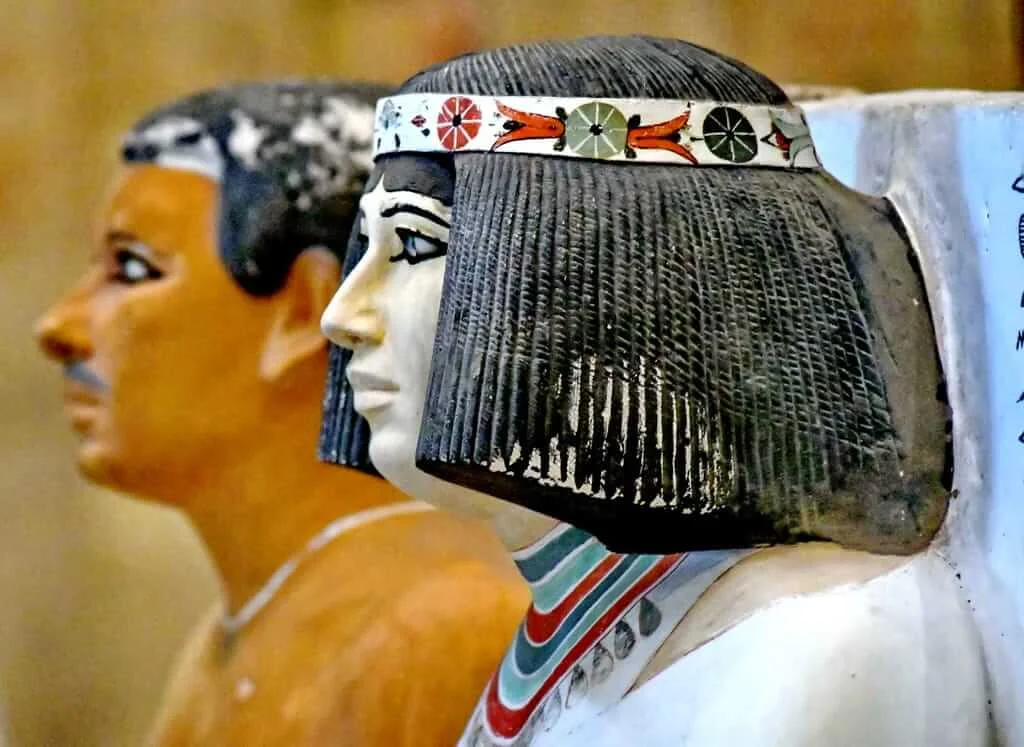 Rahotep and his wife nefret