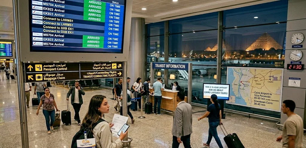 Navigating Flight Arrivals and Layover Timing