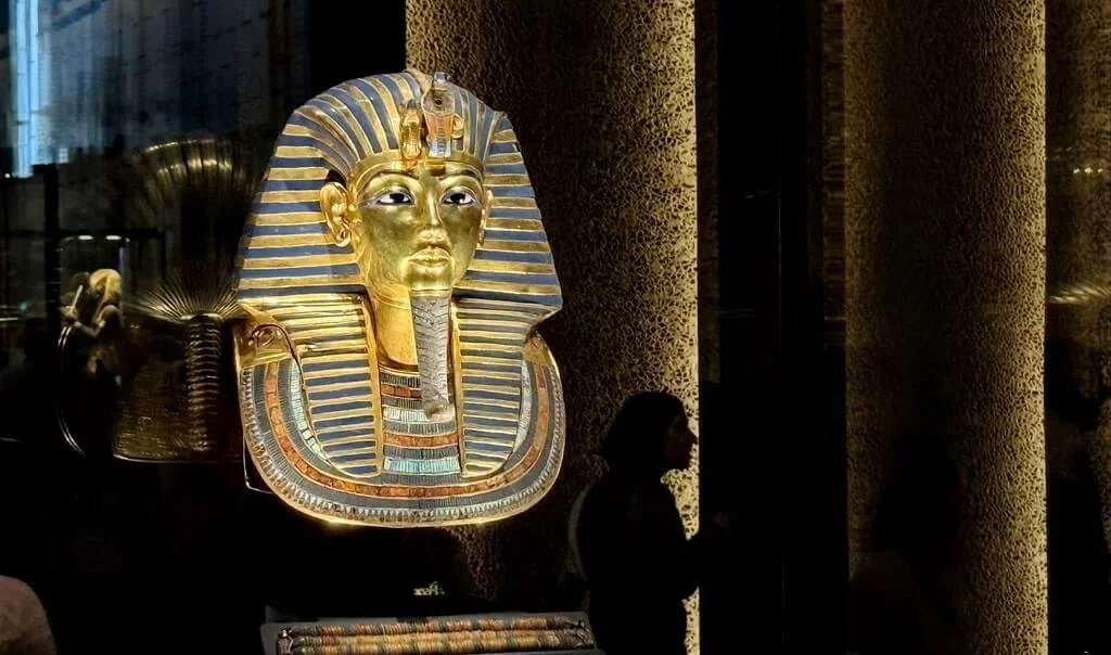 The Golden Mask of King Tutankhamun at the GEM