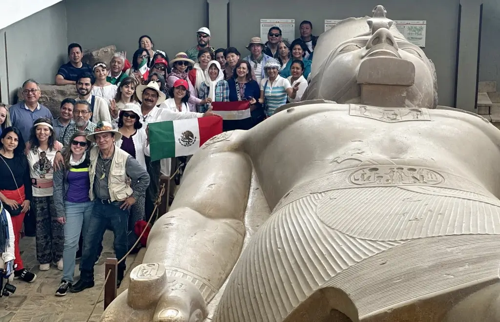 The Colossus of Ramesses II in Memphis - Memphis open-air museum