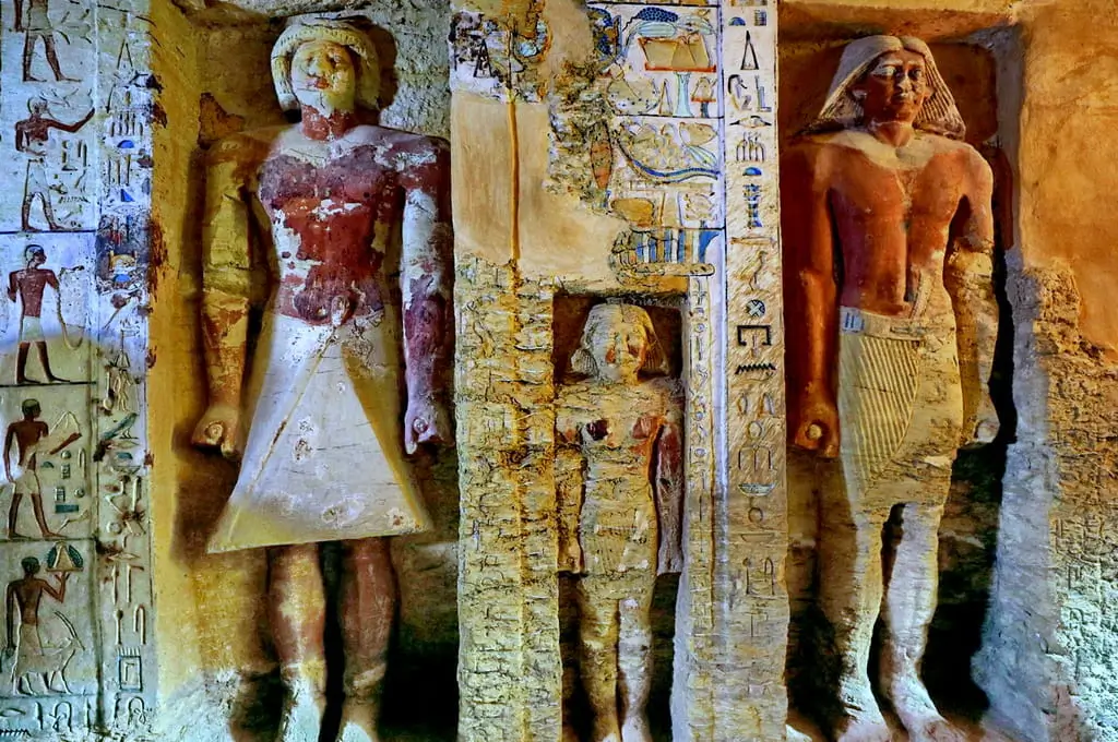 The Golden Age of Discovery in Saqqara site