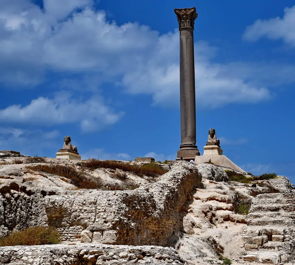 The Lost Sanctuary The Serapeum of Alexandria - Pompey's Pillar