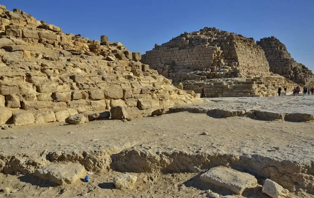 The Queens' Pyramids - Egypt Fun Tours - Giza Pyramids Complex