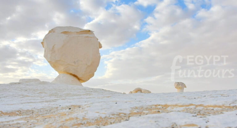 white desert header