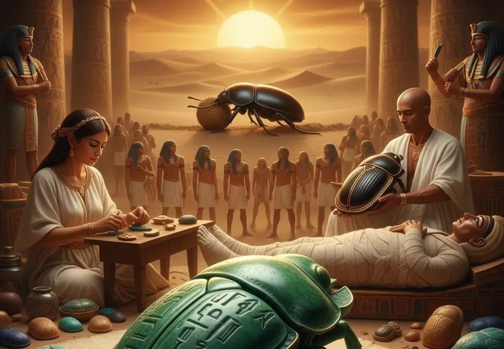 Significance of the Egyptian Scarab Beetle