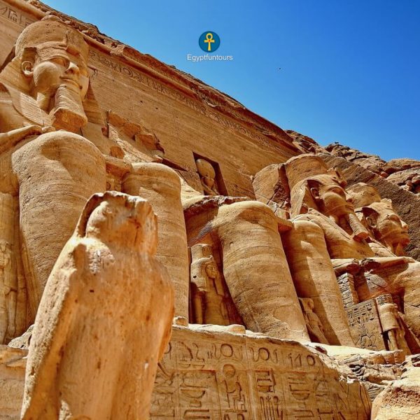 Abu Simbel Temple Facade - Egypt Fun Tours