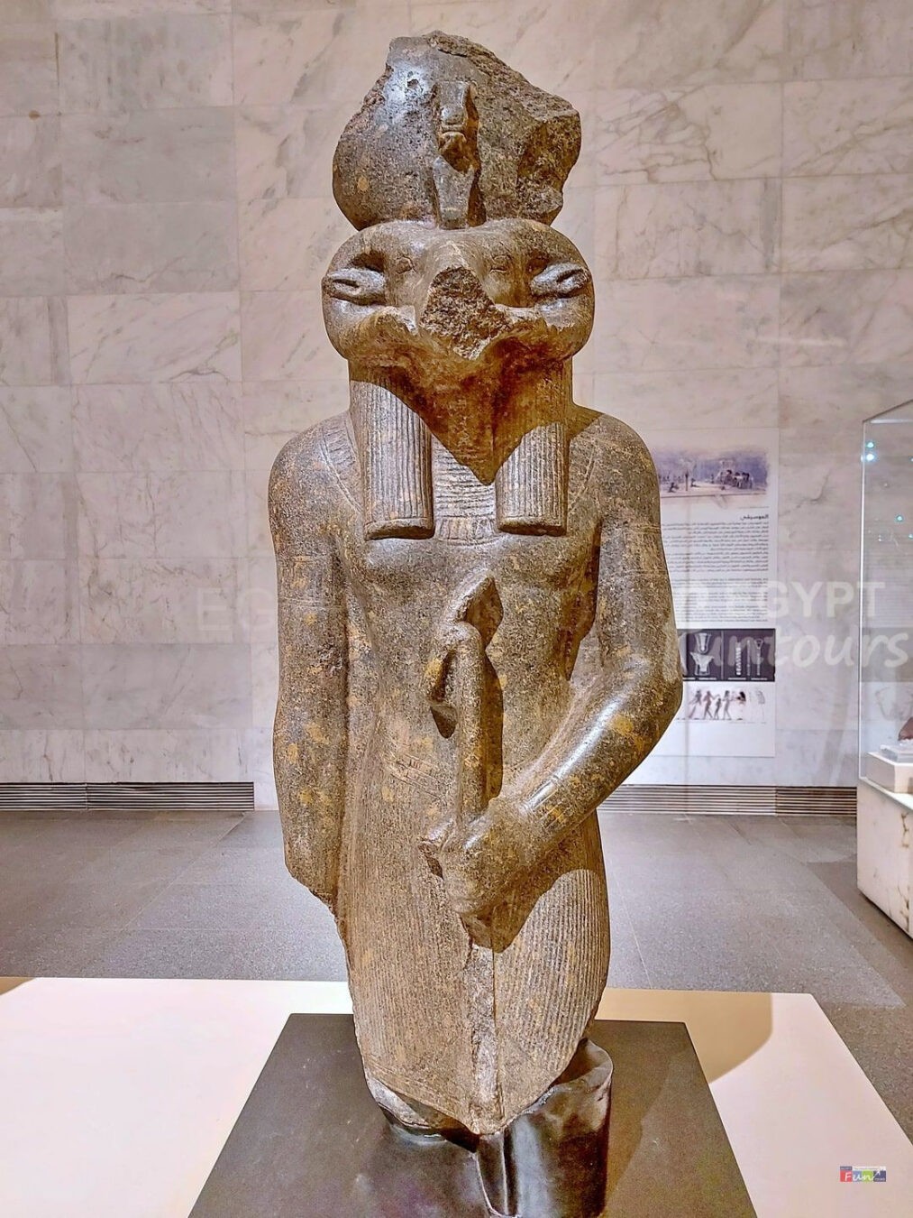 Amun ra king of gods NMEC Egypt Fun Tours