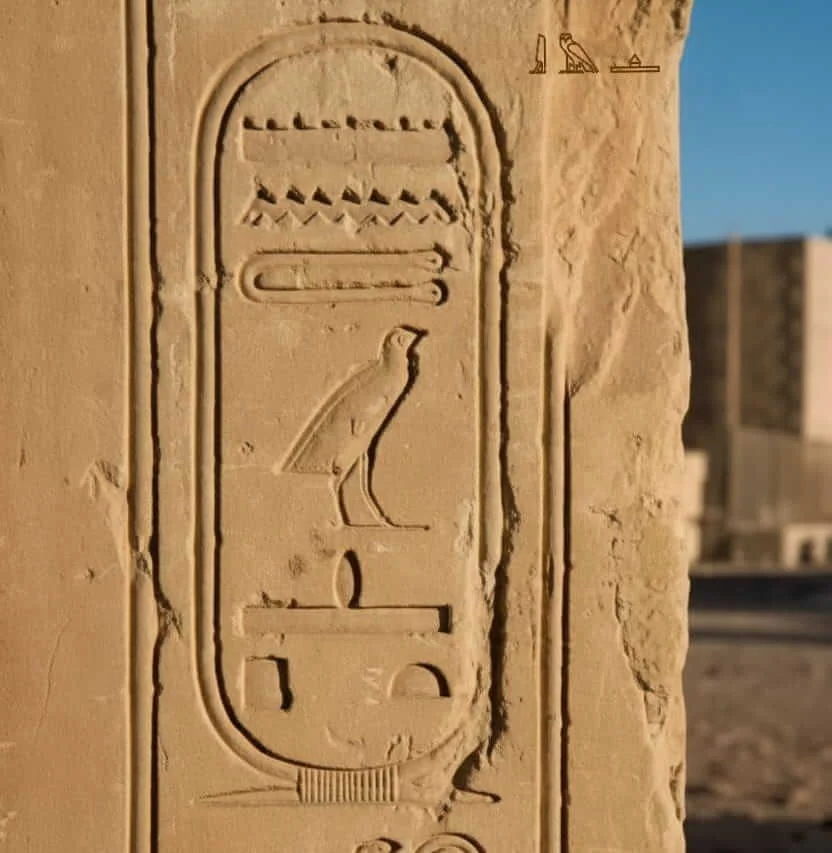 The ancient temples on Elephantine Island in Aswan