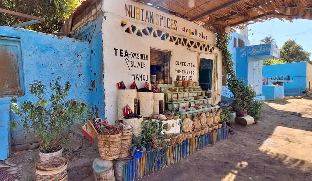 The Nubian Villages on Elephantine Island in Aswan