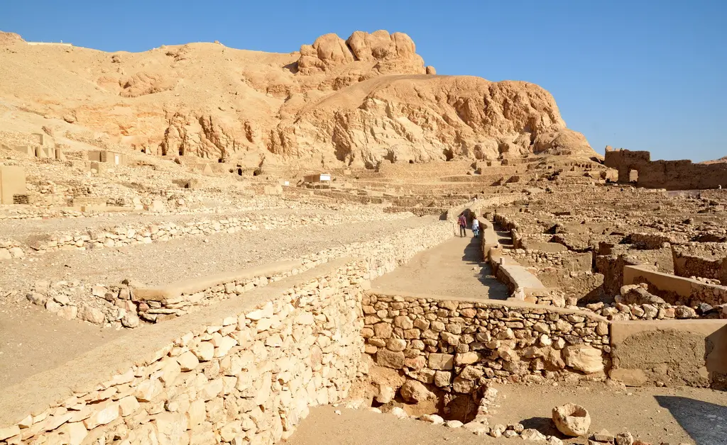 Exploring the Village Ruins Walking the Main Street