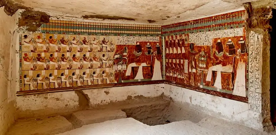 Inside the nobles' Tombs Stories, Not Just Tombs