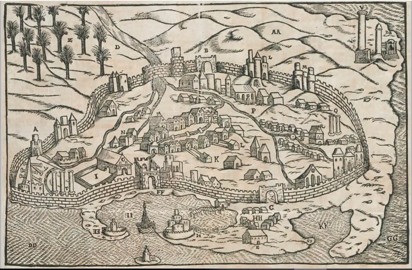 Roman Amphitheater location-A Surprise Discovery The Hill of Rubble