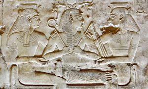 Adam and Eve in Ancient Egypt - Abydos Temple of god Osiris built by King Seti First