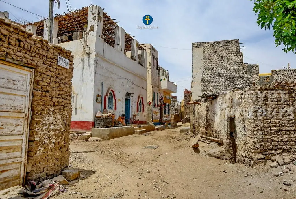 The Nubian Villages on Elephantine Island in Aswan