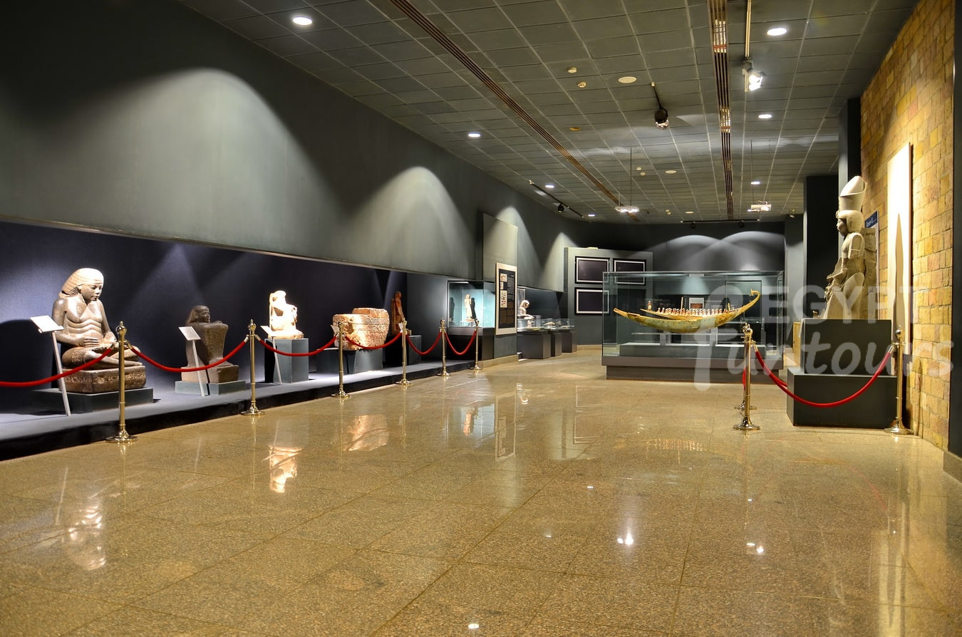 luxor museum artifacts - christmas and new year holidays