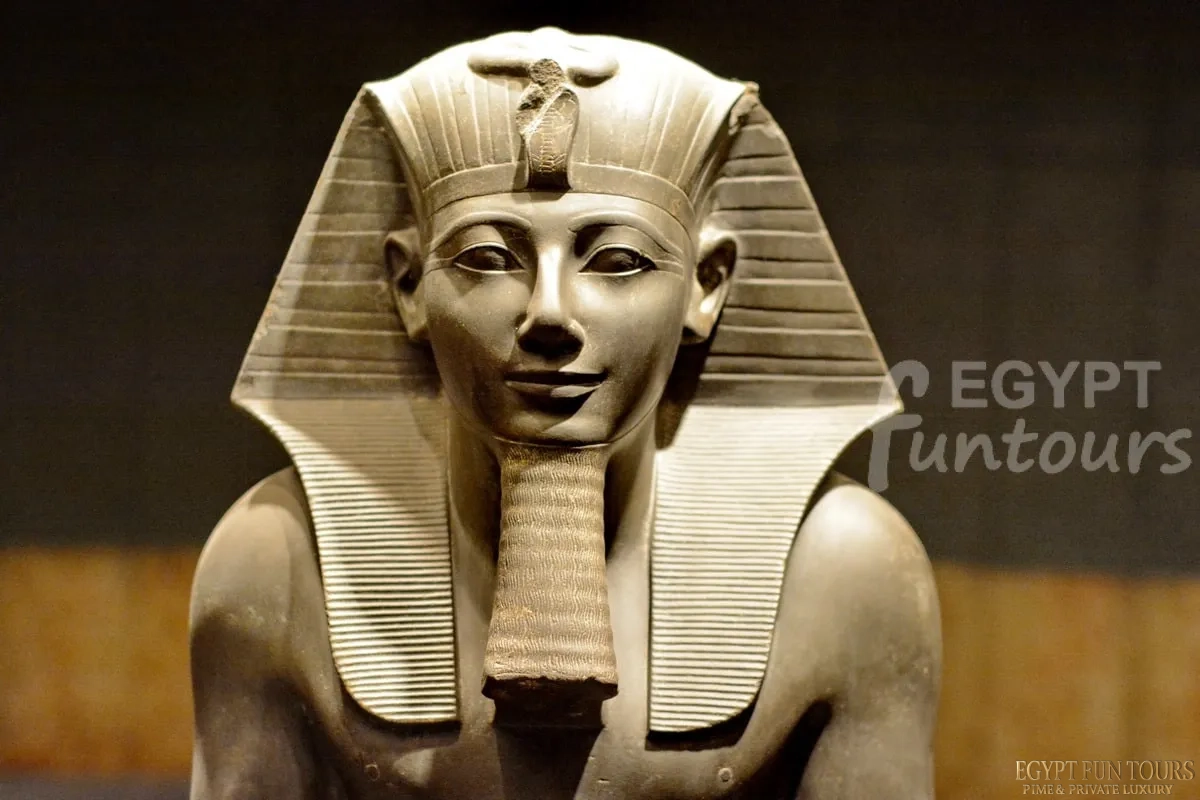luxor museum artifacts - christmas and new year holidays