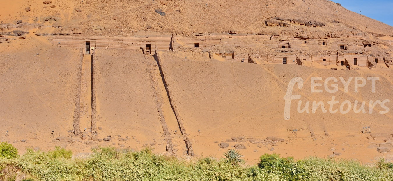 Nobles tombs in Aswan
