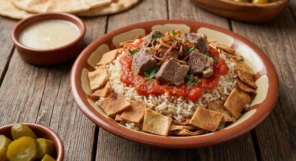 Fattah: popular traditional foods