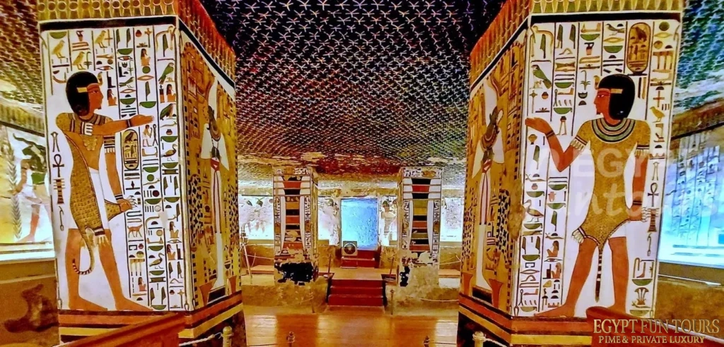 Nefertari tomb qv66 valley queens luxor - 9 days unesco tour