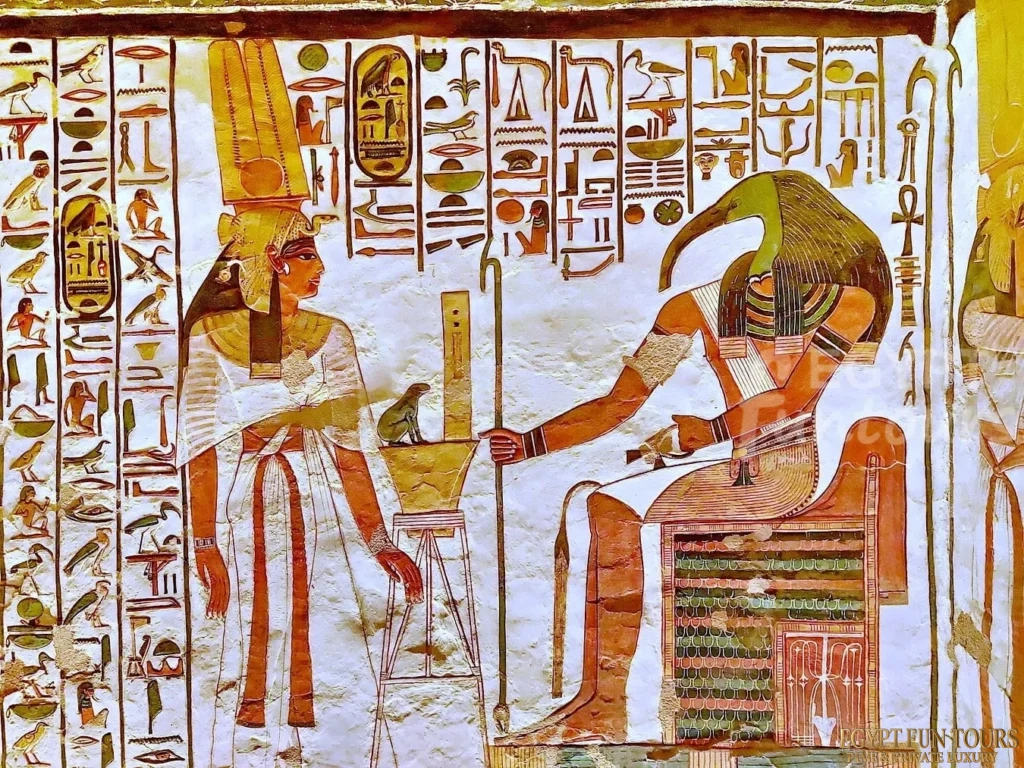 Nefertari tomb qv66 valley queens luxor 17 min min