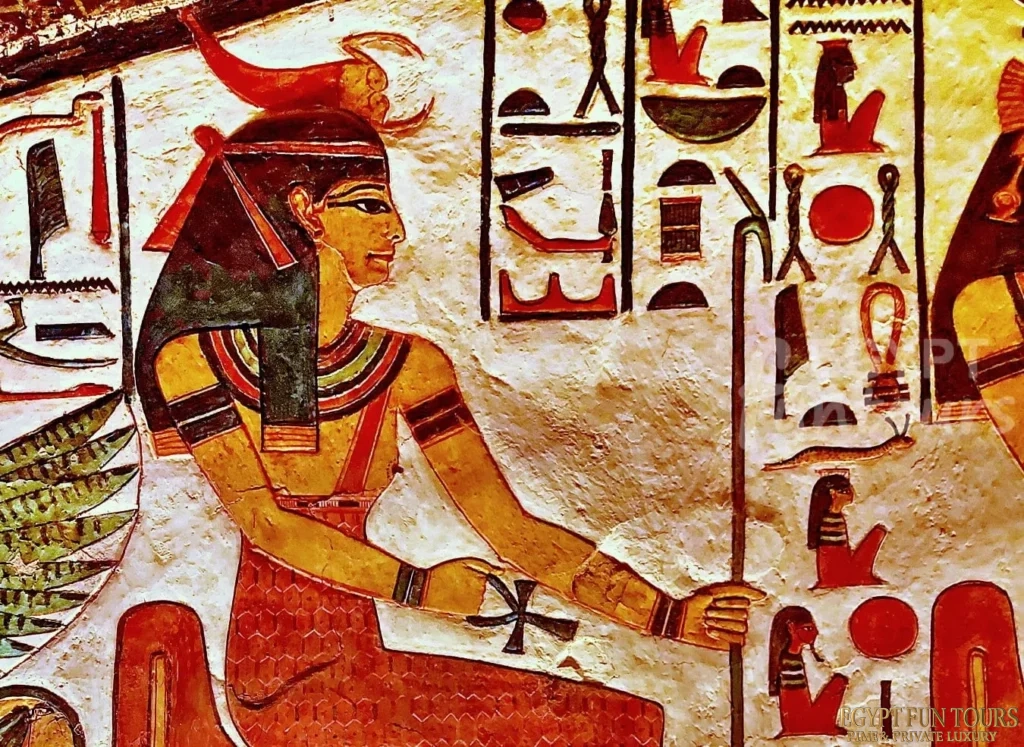Nefertari tomb qv66 valley queens luxor 19 min min