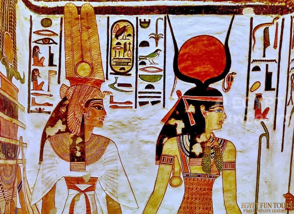 Nefertari tomb qv66 valley queens luxor 23 min min