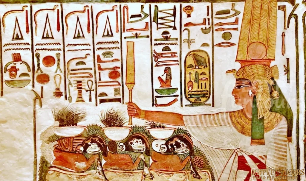 Nefertari tomb qv66 valley queens luxor 28 min min