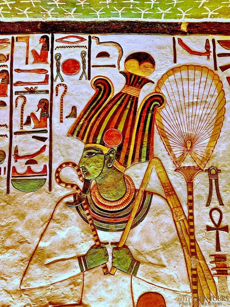 Nefertari tomb qv66 valley queens luxor 29 min min