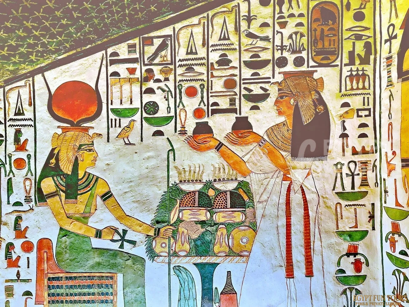 Nefertari tomb qv66 valley queens luxor 31 min min