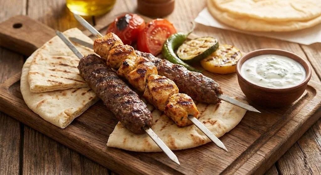 Shish Kabab & Kofta - popular traditional foods