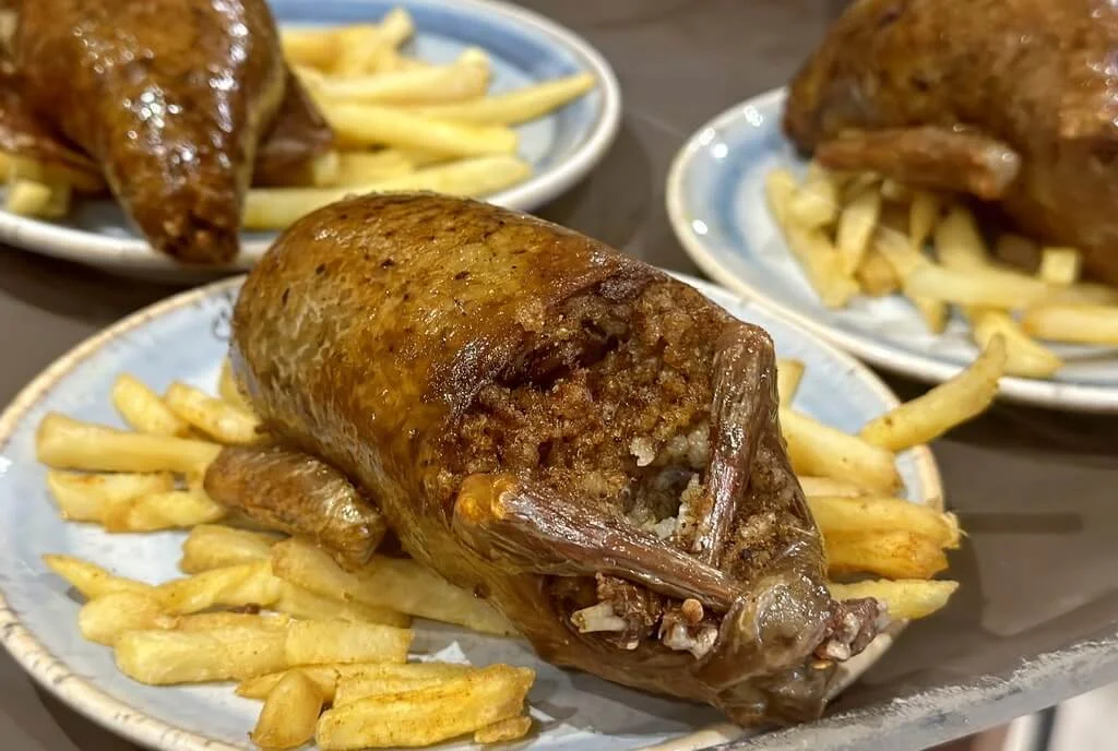 Stuffed Pigeon: popular traditional foods