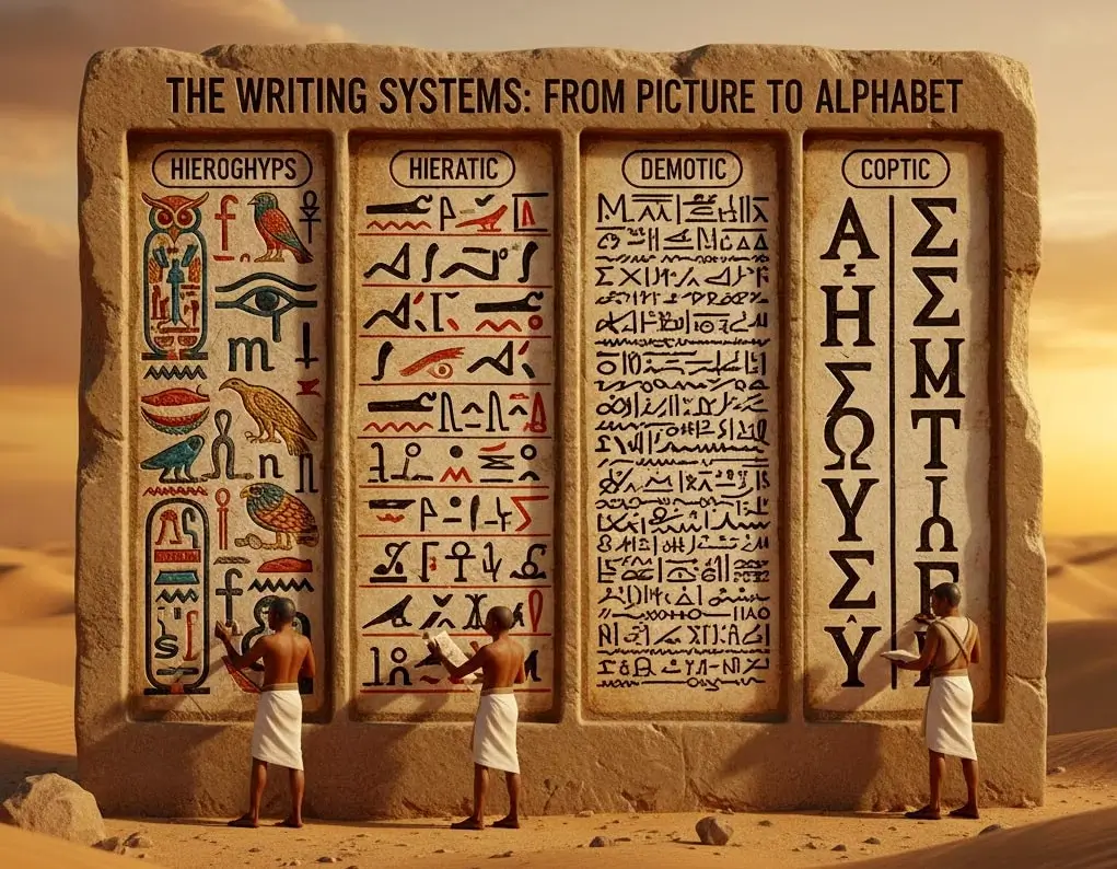 The Writing Systems; From Picture to Alphabet