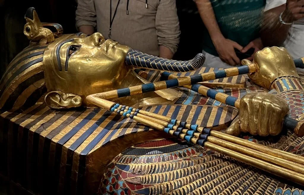 Tutankhamun golden cofin