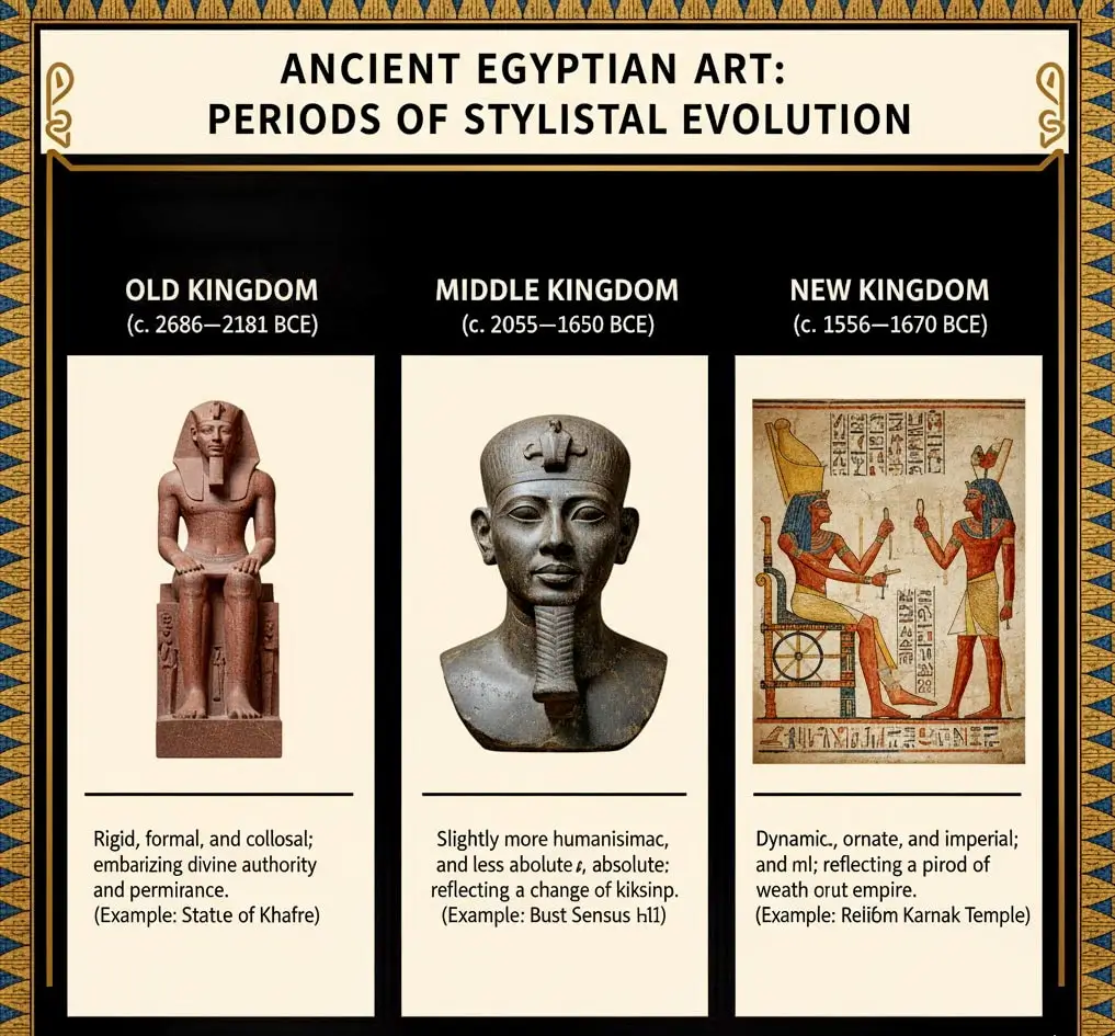 A Brief History, Periods of Change - Ancient Egyptian Art