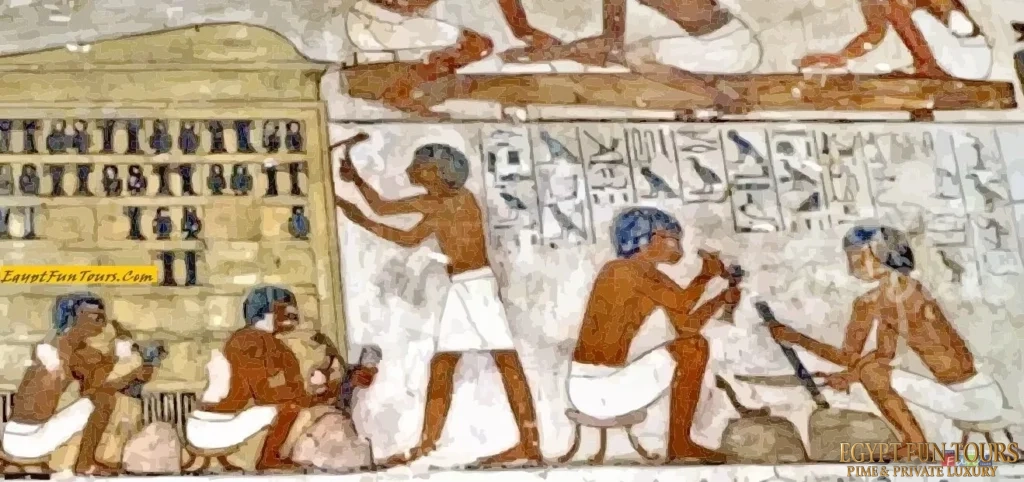 Ancient Egyptian Craftsmen Egypt Fun Tours