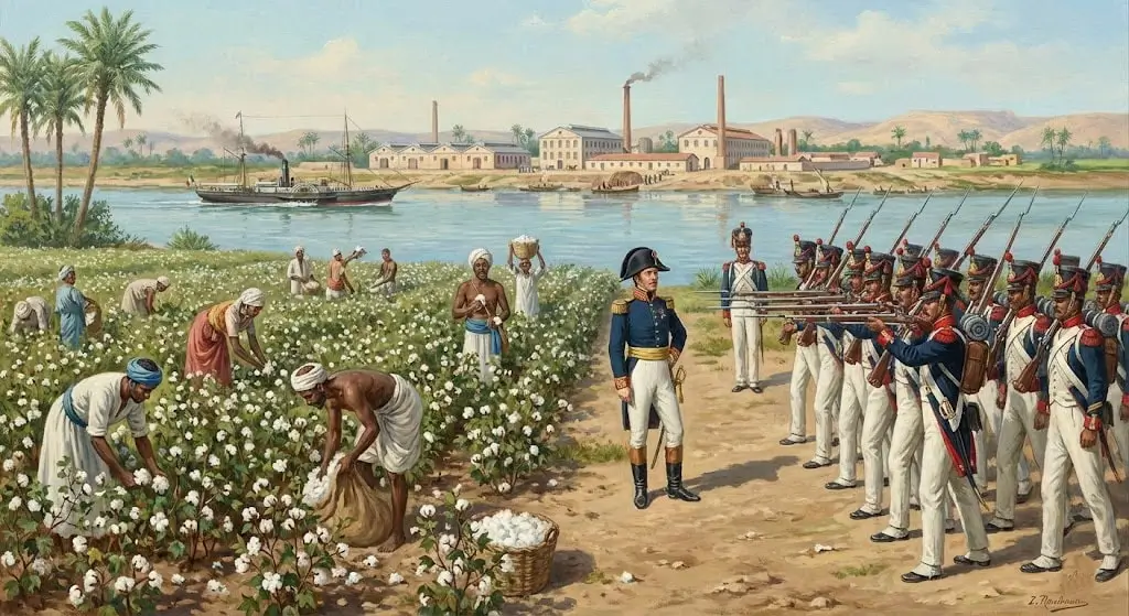 Building a Modern State; Cotton, Canals, and Conscription