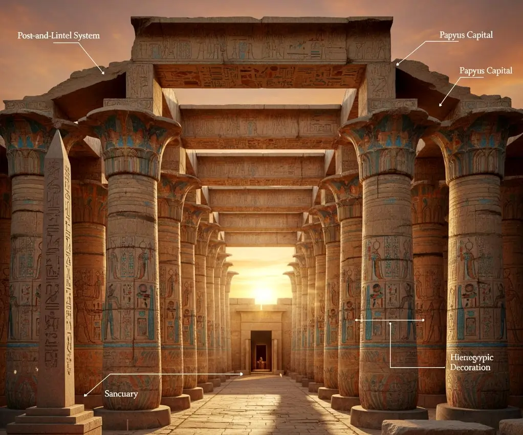Characteristics of Ancient Egyptian Architecture