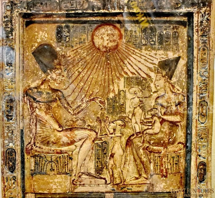 King Ekhnaton family King Ekhnaton Egypt Fun Tours