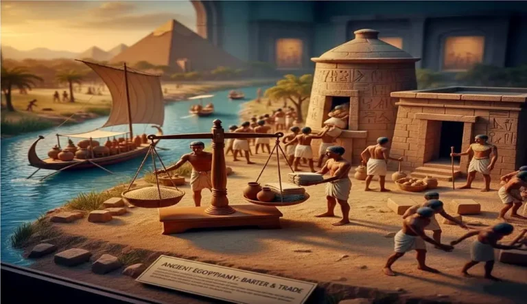 The Ancient Egyptian Economy, Barter, Trade, and the Central Role of the State