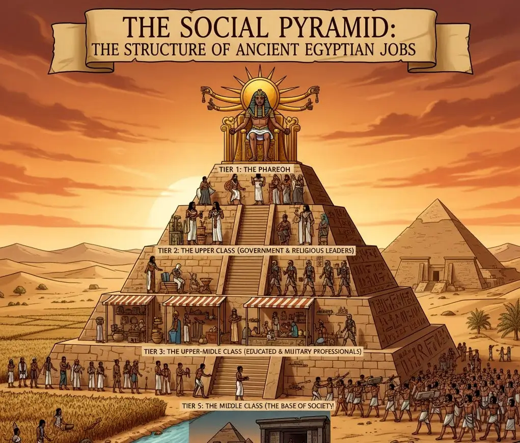 The Social Pyramid; The Structure of Ancient Egyptian Jobs