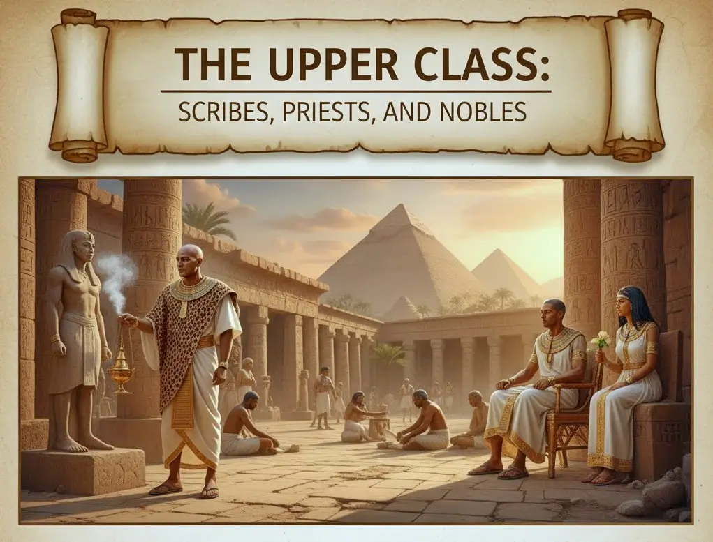 The Upper Class; Scribes, Priests, and Nobles
