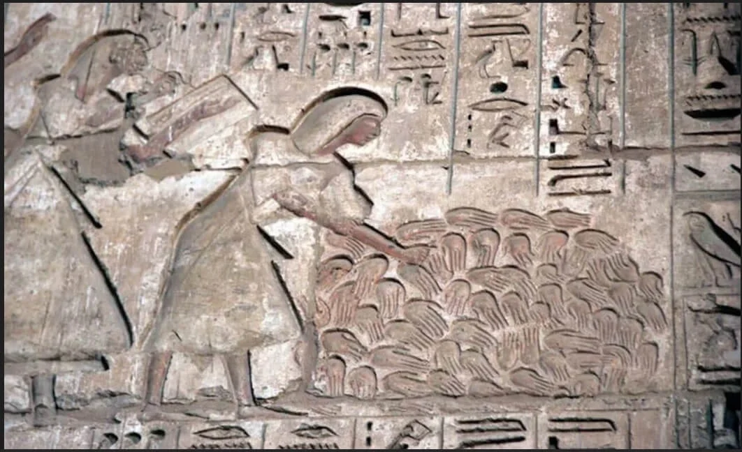 The battle of the Delta by Ramses III
